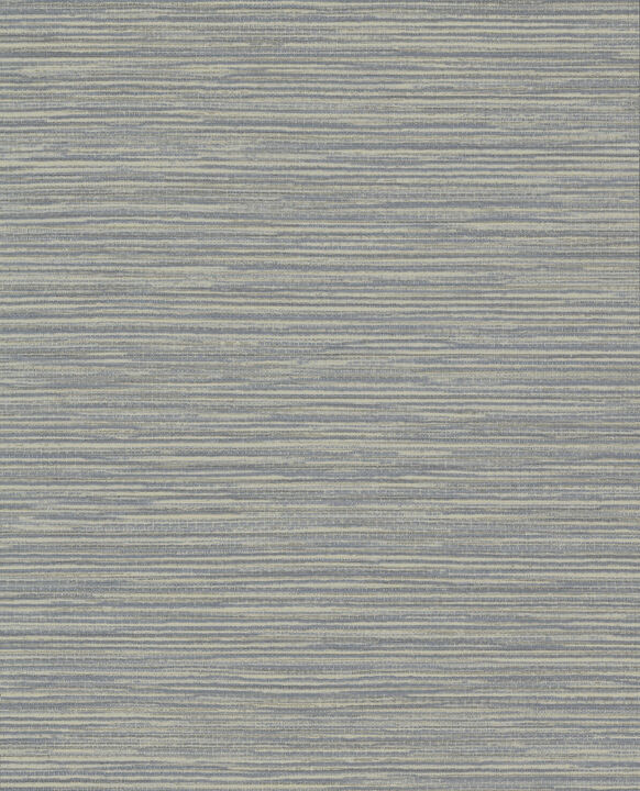 Leicester Slate Metallic Stripe Wallpaper