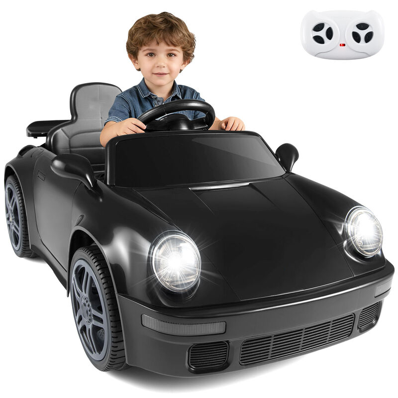 12V Kids Electric Ride On Toy Car with Music and Remote Control for Outdoor Use image number 3