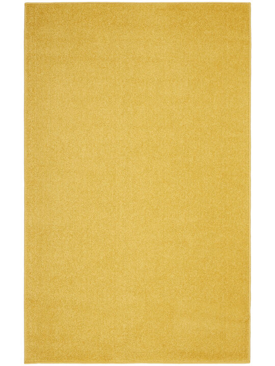 Nourison Essentials NRE01 Yellow 3' x 5' Rug