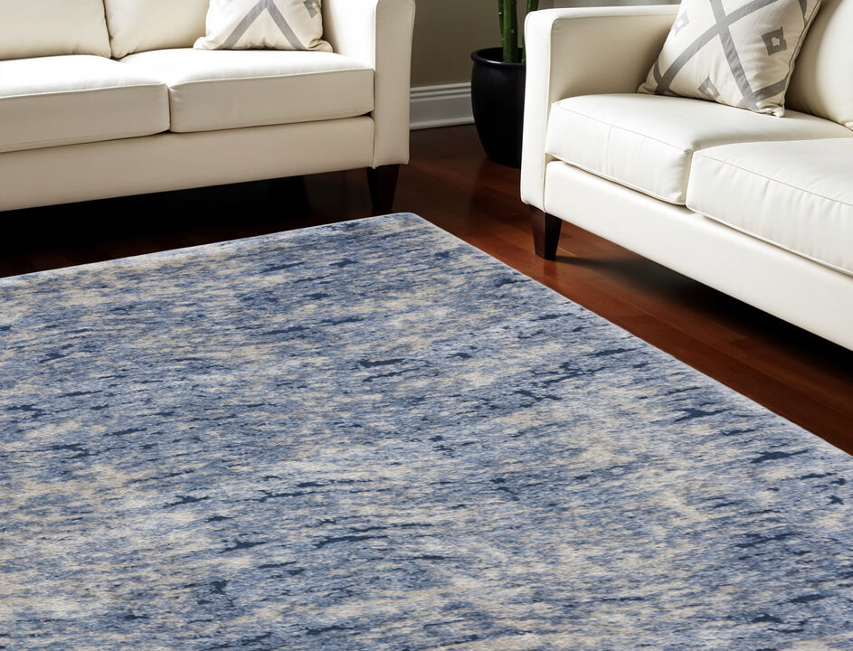 HomeRoots Abstract Shag Area Rug