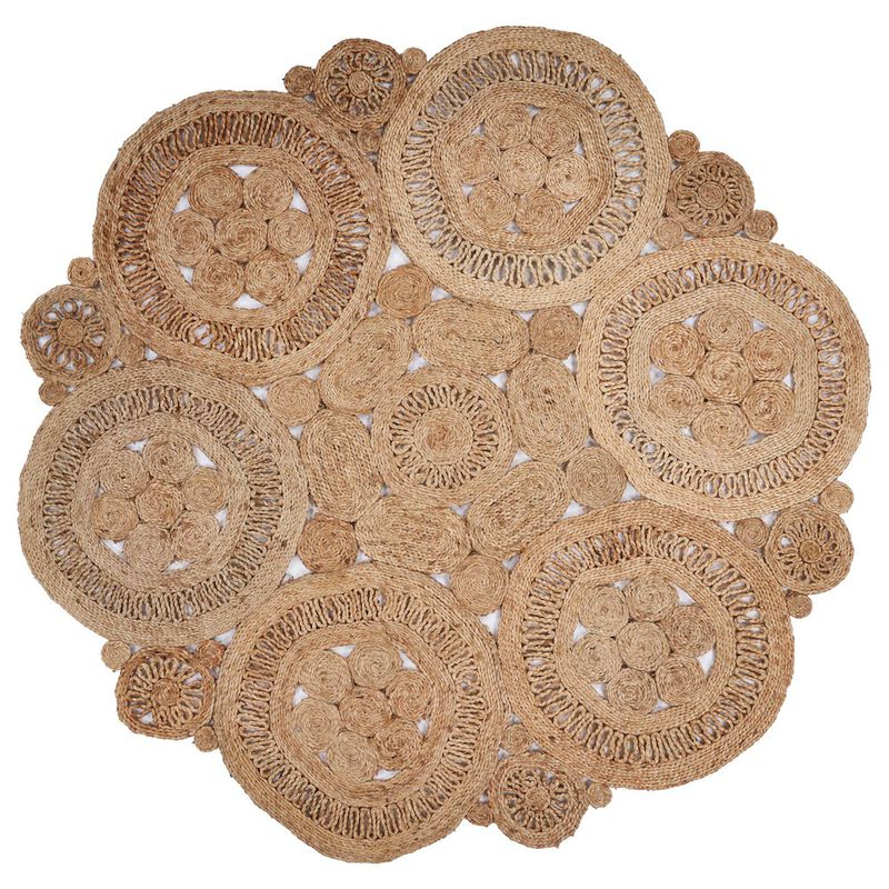 LR Home Boutique Jute Jute Area Rug Indoor image number 0