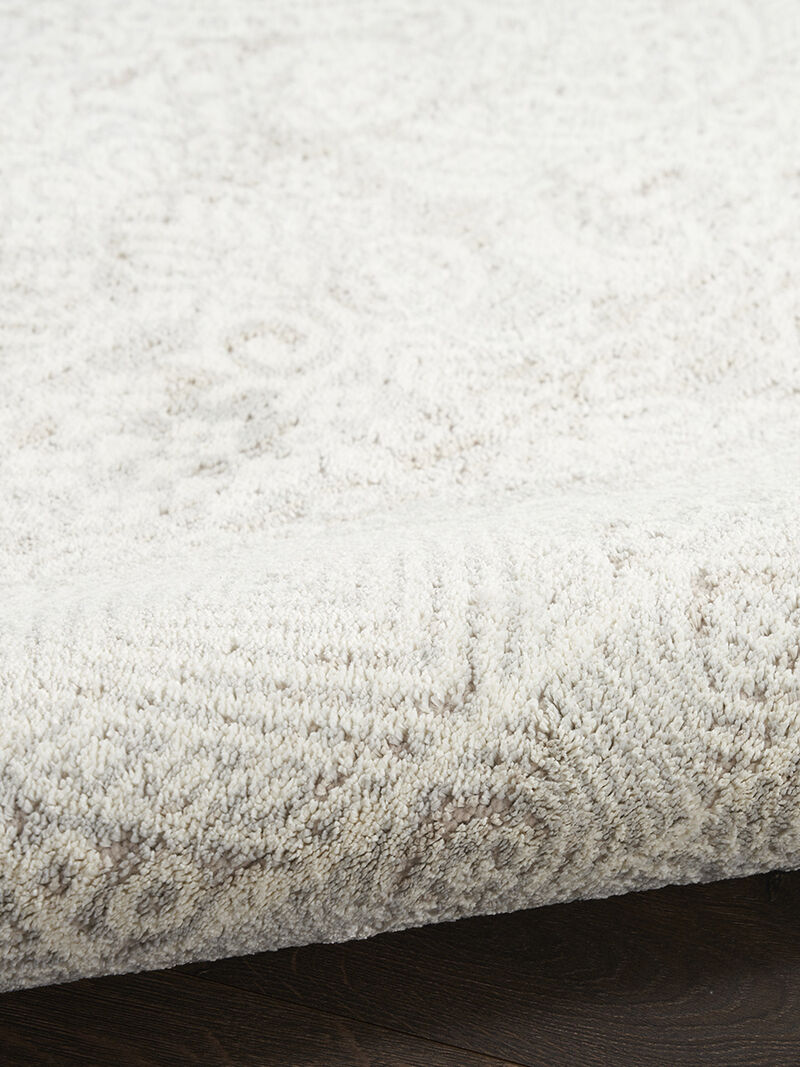 Eco Cycle ECY01 Silver/Ivory 2'2" x 7'6 Rug