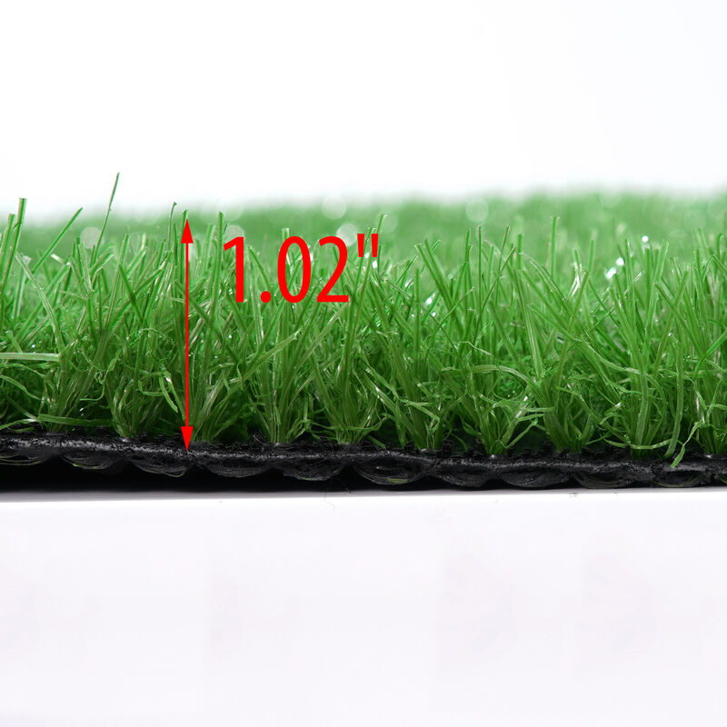 FUFU&GAGA Artificial Turf Grass Mat - 7-ft W x 10-ft L, Perfect for Garden and Patio,Light Green image number 8