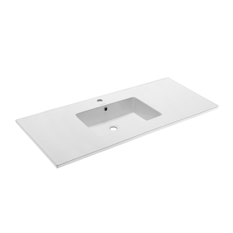 Voltaire 49 Vanity Top Sink with Single Faucet Hole image number 2