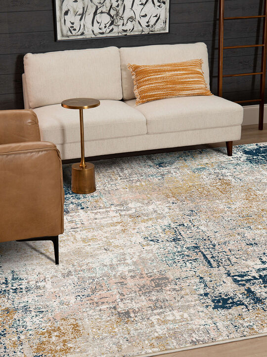 Rendition by Stacy Garcia Home Zelig Dim gray 5' 3" X 7' 10" Rug