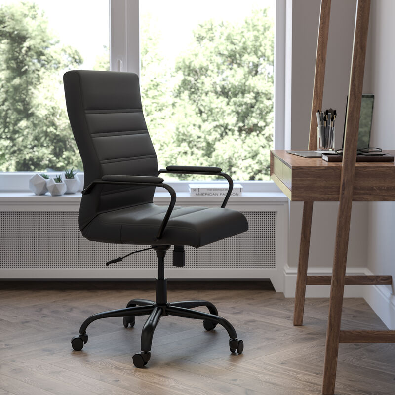 Flash Furniture  High Back  Leather Executive Swivel Chair image number 1