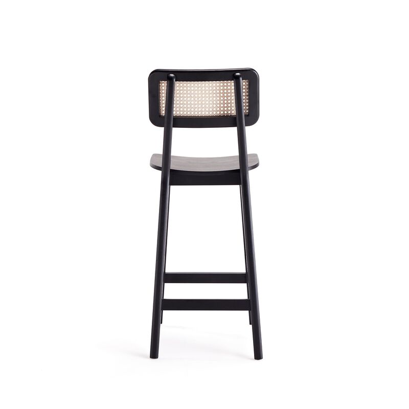 Versailles Black Counter Stool (Set of 3)