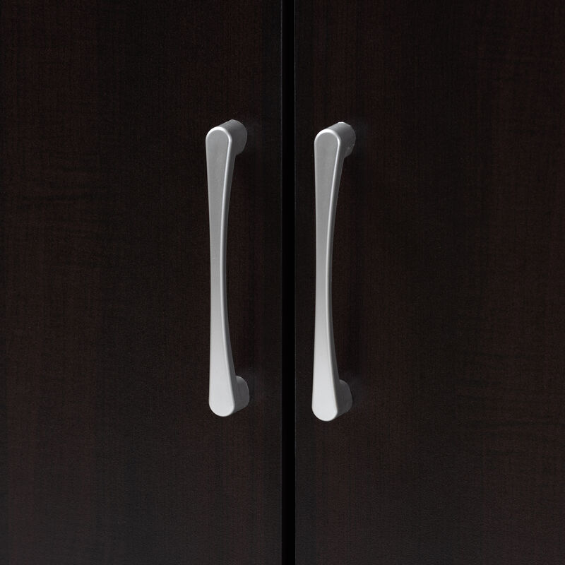 Baxton Studio Marine Modern Two Tone Wenge 2 Door Wood Entryway Shoe Storage Cabinet