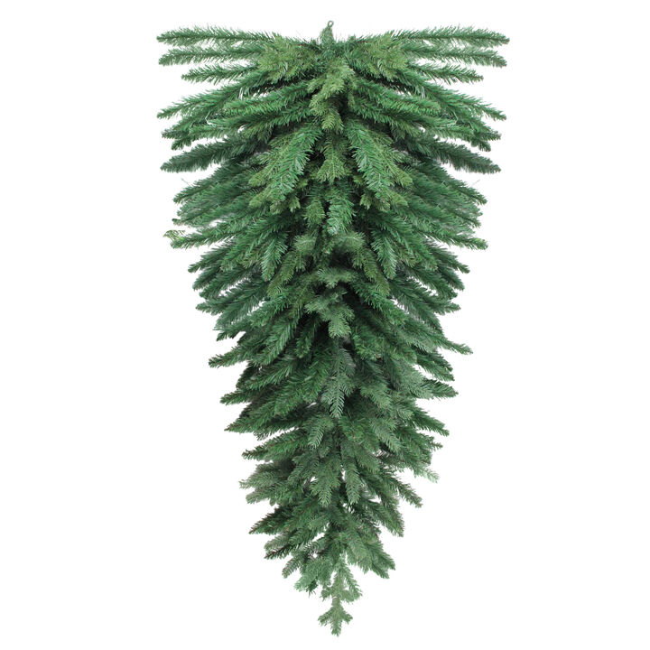 60" Green Pine Artificial Christmas Teardrop Swag - Unlit