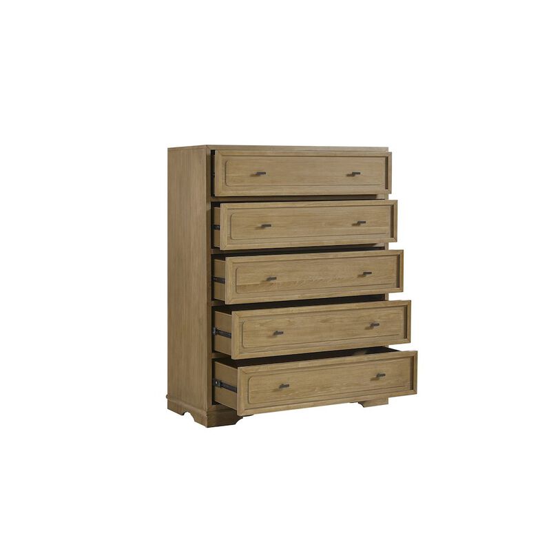 Magnolia 5-Drawer Chest - Cashew image number 2
