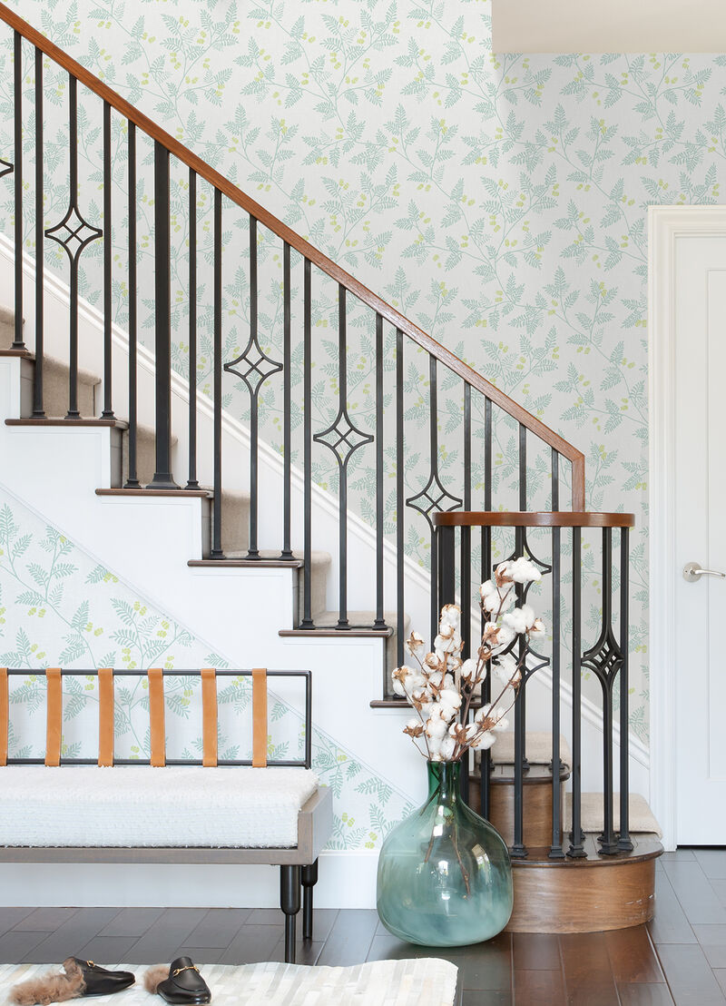 Ardell Seafoam Botanical Wallpaper image number 2