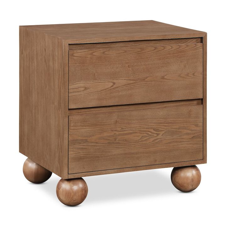 Meridian Furniture Kent Walnut Night Stand
