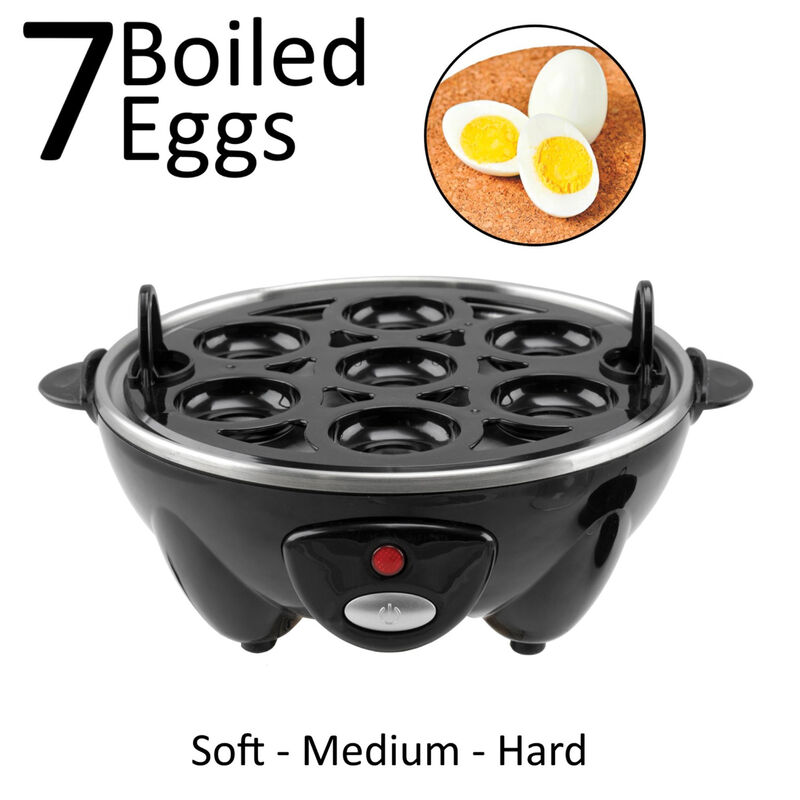 Brentwood Electric 7 Egg Cooker with Auto Shut Off in Black