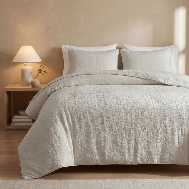 Porto Taupe King Comforter Set