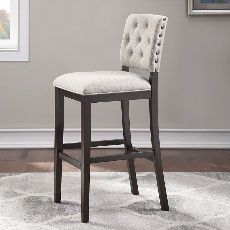 Evelyn 30" Stool - Walnut