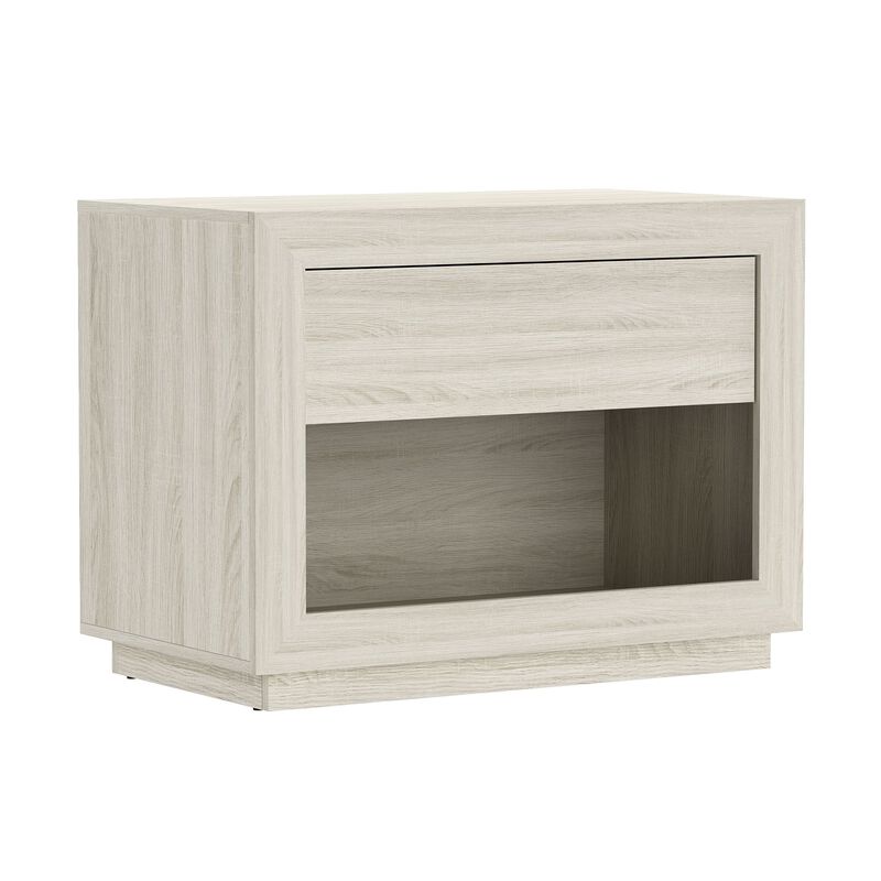 Soren 32" 1-Drawer Nightstand in Oak image number 0