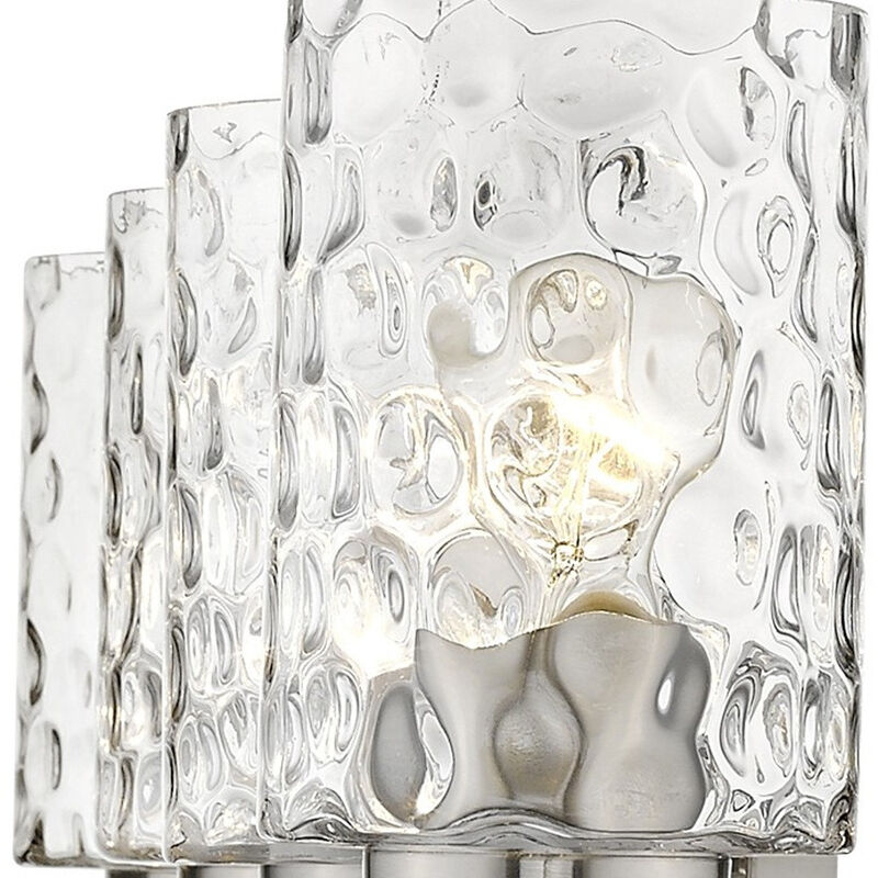 Hivvago Livvy 4-Light Satin Nickel Vanity