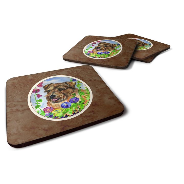Caroline's Treasures 7035FC Norfolk Terrier Foam Coasters (Set of 4), 3.5, Multicolor