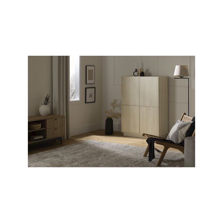 Liora Bookcase, Bleached Oak