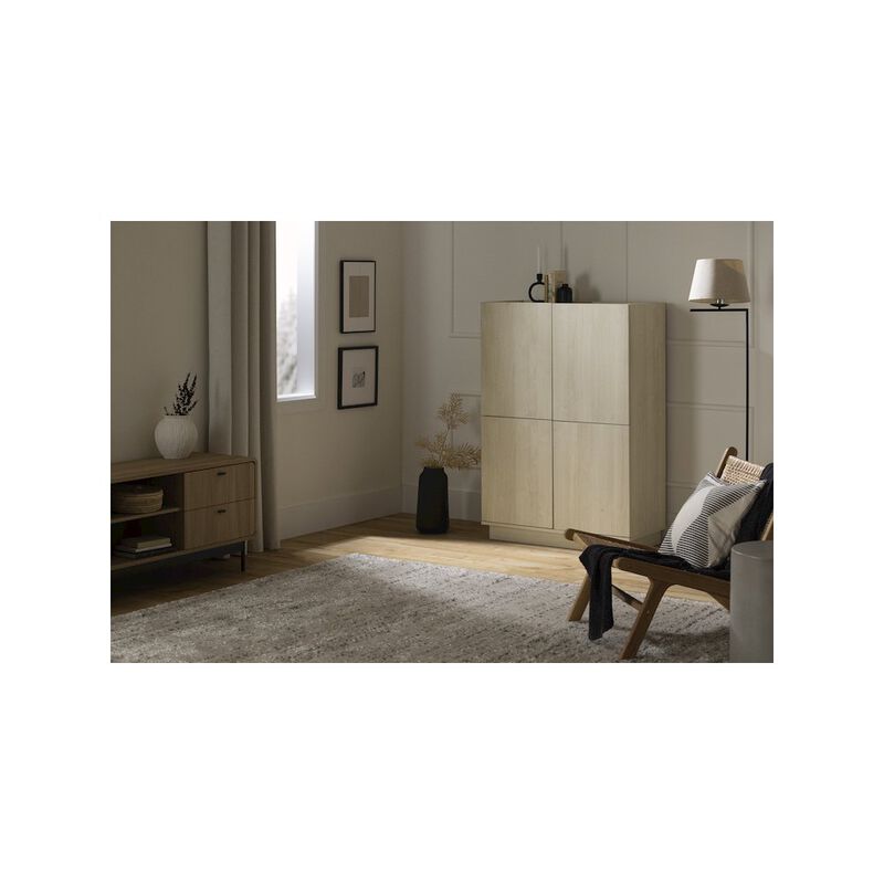 Liora Bookcase, Bleached Oak