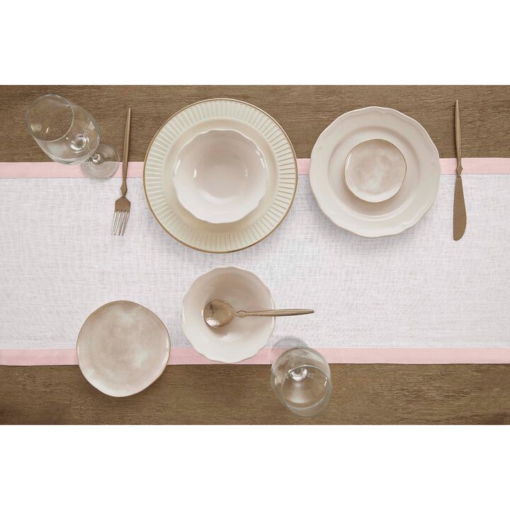 Solino Home 100% Pure Linen Table Runner - Classic