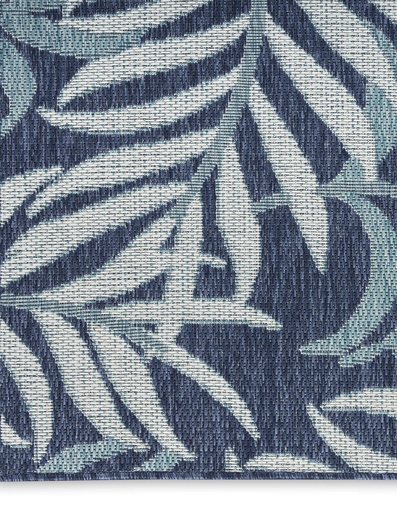 Garden Oasis GOA01 Navy 9' x 12' Rug