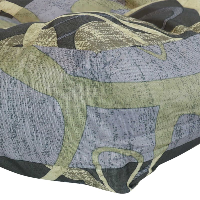 Fabric Textile Products, Inc. Water Repellent, Outdoor, 100% Polyester, Grey Geometric Arrows