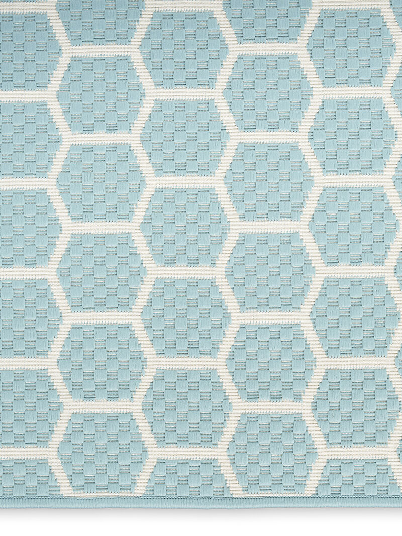 Twist Reversible TWS01 Aqua 2' x 6' Rug