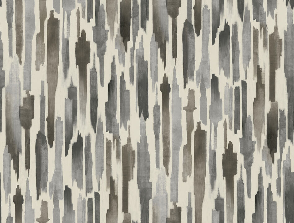 Pluie Charcoal Wallpaper