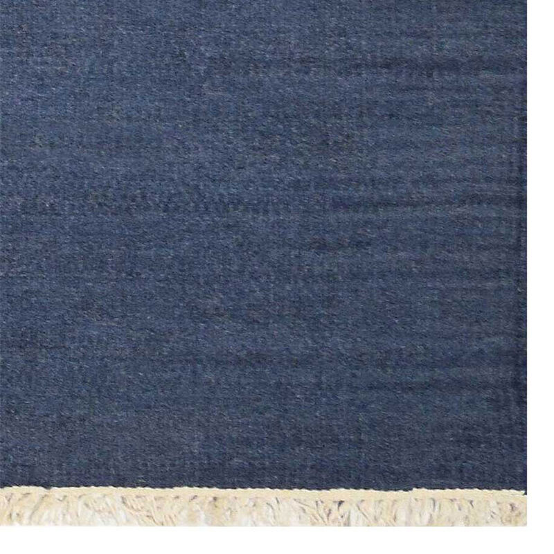RUGSOTIC CARPETS HAND WOVEN FLAT WEAVE KILIM WOOL ECO-FRIENDLY AREA RUGS  - Square Shape, Solid Plain Design, Low Pile  Handmade Area Rugs for Living Room, Bed Room (D00111) image number 4