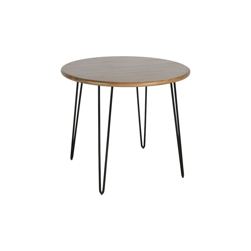 Jofran Brennan 42 Round Modern Contemporary Solid Wood Dining Table