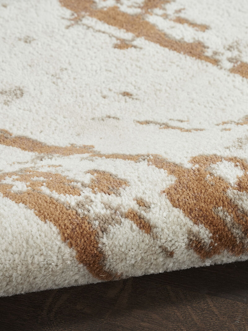 Quarry QUA01 Ivory/Rust 2'2" x 7'6" Rug image number 4
