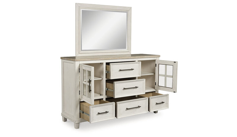 Shaybrock Dresser and Mirror image number 6
