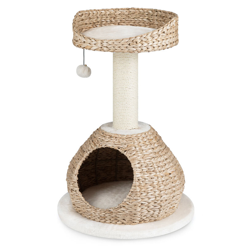 Handmade Cat Tree Tower with Jump Platform and Climbing Space image number 0