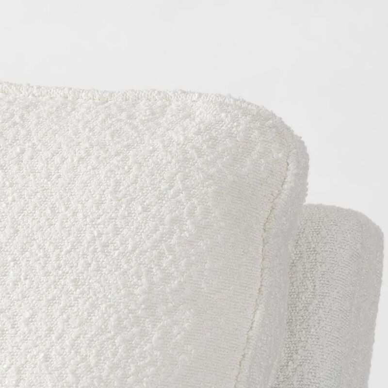 Amber & Emily Serenity Boucle Swivel Glider Recliner Chair