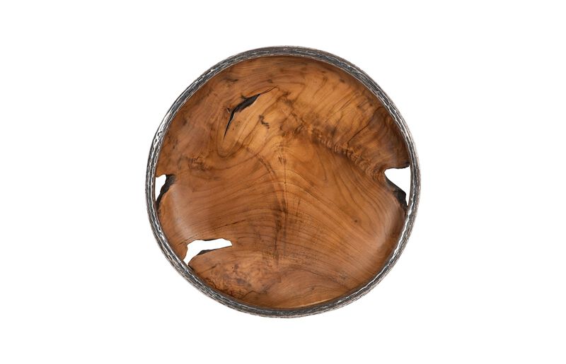 Teak Wood Bowl Extra Large Wall Art