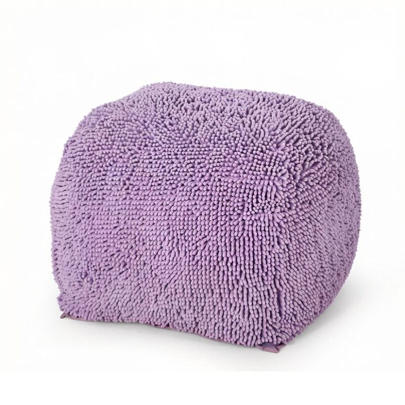 GOODSILO Spongy Microfiber Square Pouf for Comfortable Seating and Stylish Decor image number 0