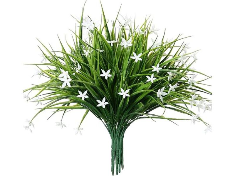 10 Piece Artificial Greenery Plants UV Resistant Outdoor Garden Porch Decor image number 0
