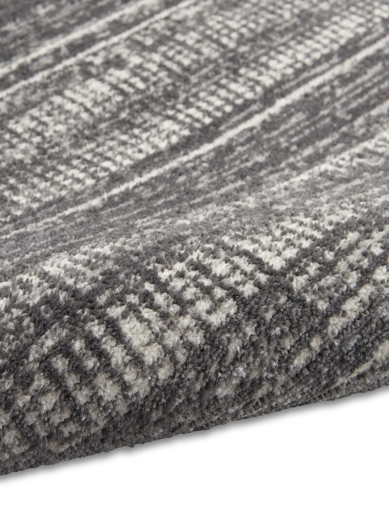 CK011 Verdant VRD04 Charcoal/Ivory 5'3" x 7'3" Rug