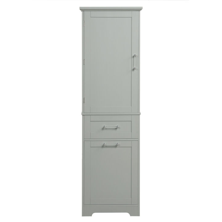 Tulklu Tall Bathroom Storage Cabinet