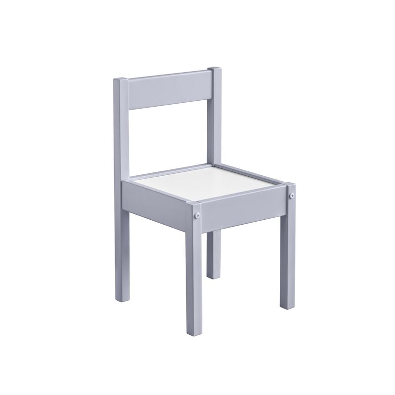 Baby Relax Percy 3-PC Kiddy Table & Chair Set, Gray