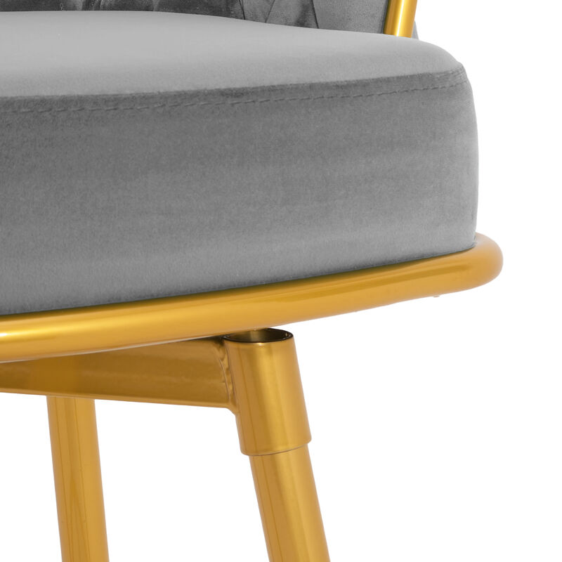 Merax Swivel Counter Height Bar Stools Set of 2