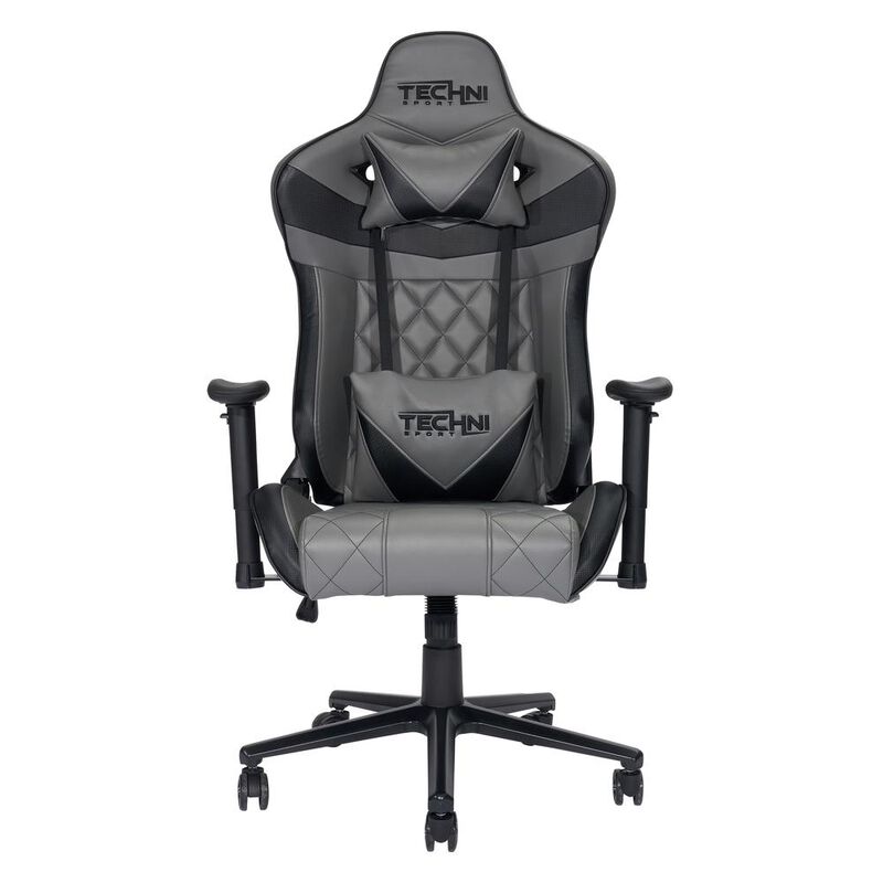 Techni Sport XL Ergonomic Gaming Chair, Grey