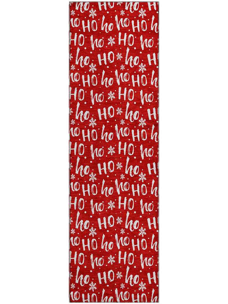 Merry & Bright MY22 Red 2'3" x 7'6" Rug image number 0