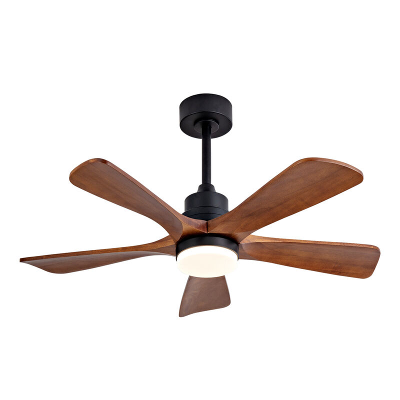 ELEMENT ACE Modern Outdoor Ceiling Fan with Integrated LED Lighting and Remote Control for Energy-Efficient Air Circulation image number 6