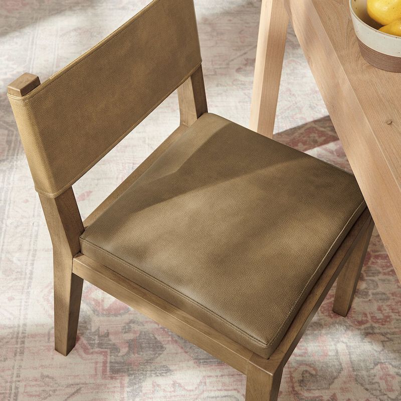 Calder Vegan Leather Dining Side Chair image number 8