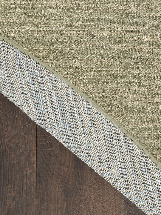 Nourison Essentials NRE01 Green/Gold 8' x Round Rug