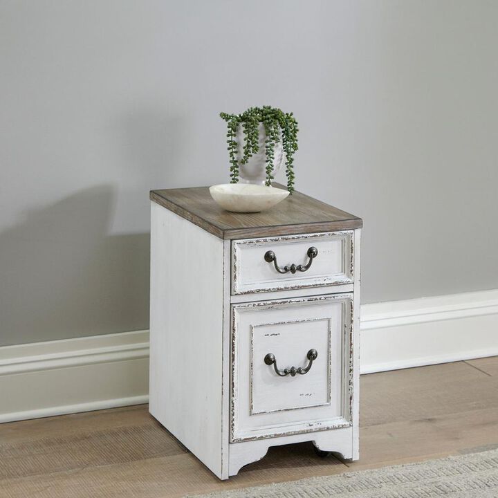 Liberty Furniture Magnolia Manor Mobile File in Antique White