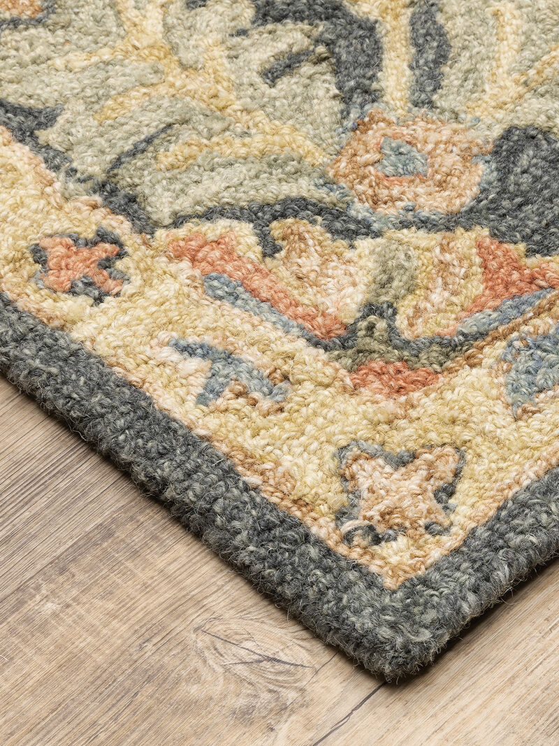 Alfresco 5' x 8' Blue Rug image number 3