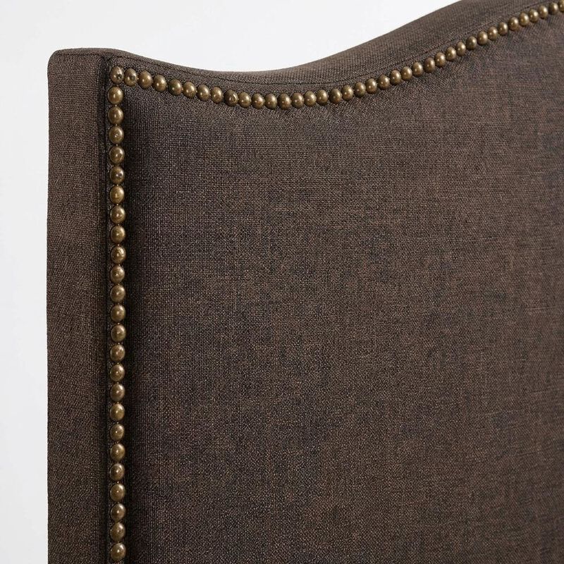 Diamond Tufted Velvet Queen Headboard with Performance Fabric and Plush Padding image number 4